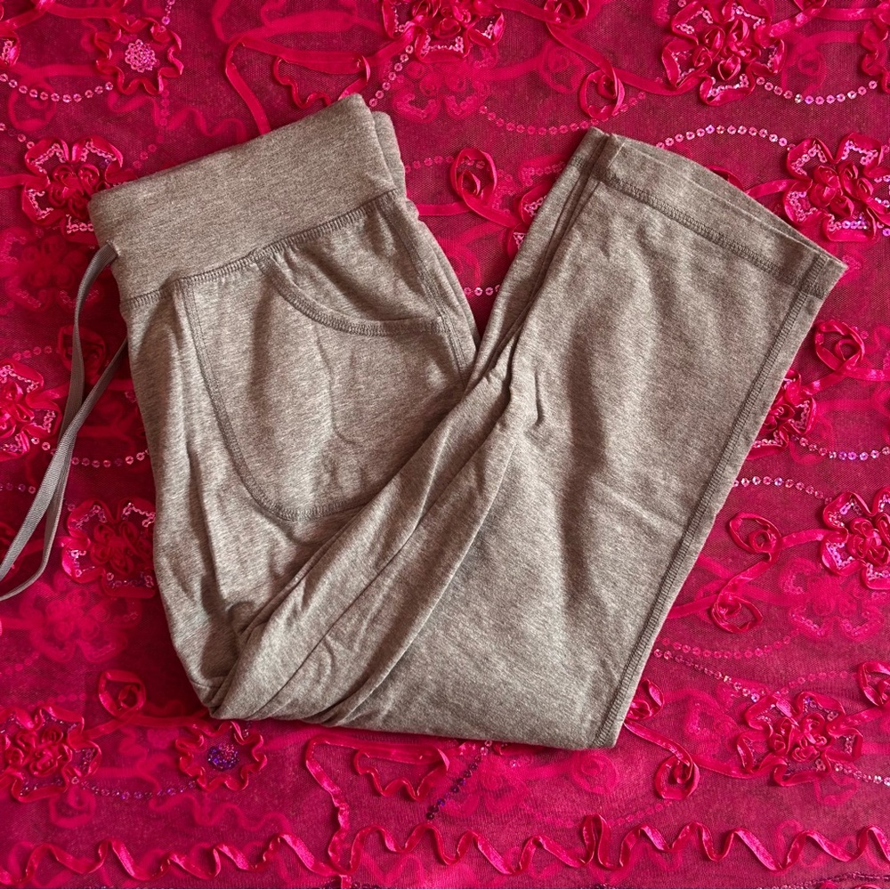 light gray athletic works capri workout pants - Picture 2 of 6